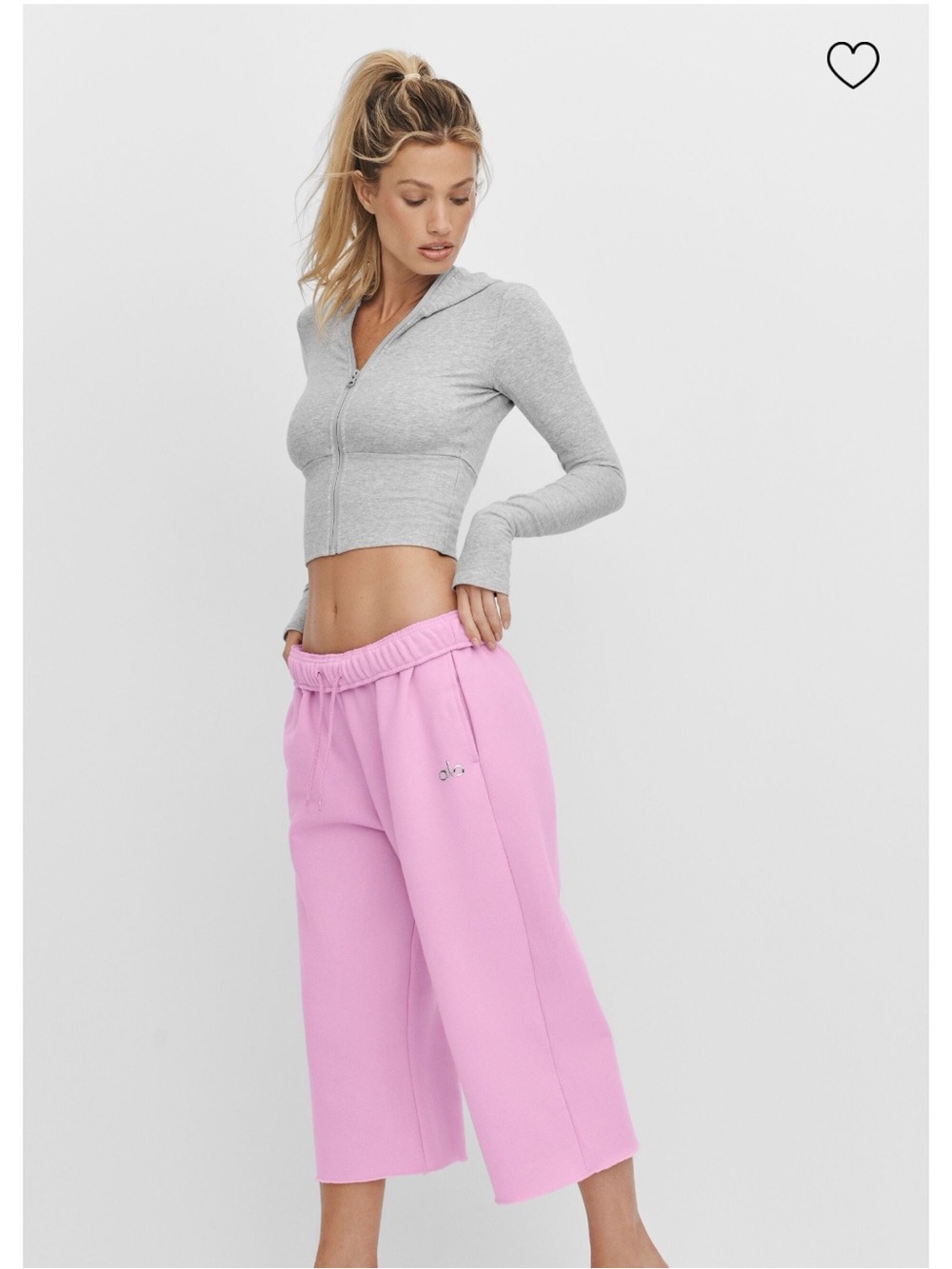 ALO Accolade Cropped Sweatpants